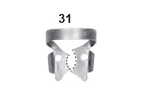 Spona kofferdam horní molar 31