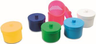 Dezinfekční nádoba na vrtáčky, zelená