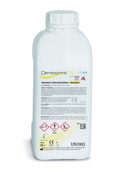 Dentoprint MD pur - dezinfekce na otisky, 2l