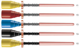 Protaper obturátory, 20ks F4