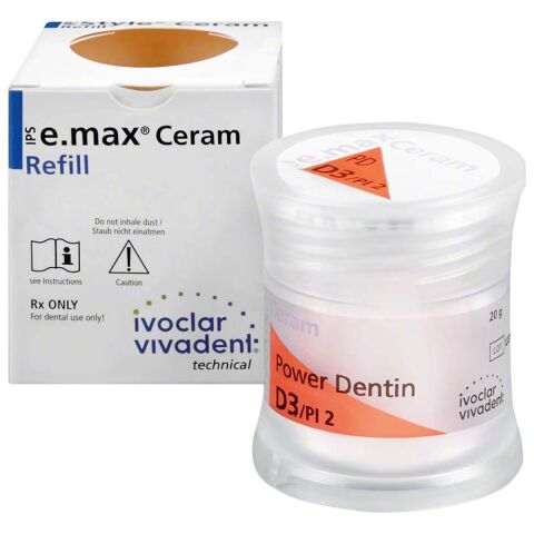 IPS e.max Ceram Power Dentin - keramika, 20g BL3