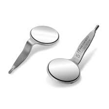 ZRCÁTKA Č.5 RHODIUM OBOUSTRANNÉ - 6KS