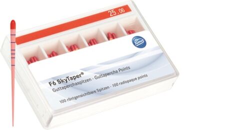 Guttaperčové čepy F6 SkyTaper 28mm 030